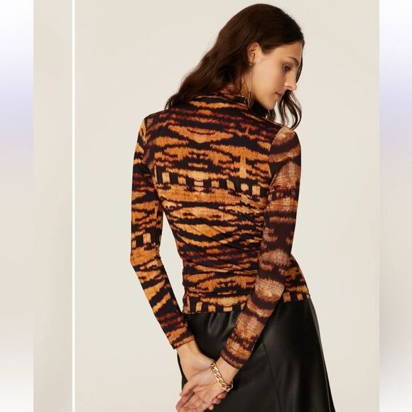 Ulla Johnson Aurelia Turtleneck Top - Picture 2 of 9